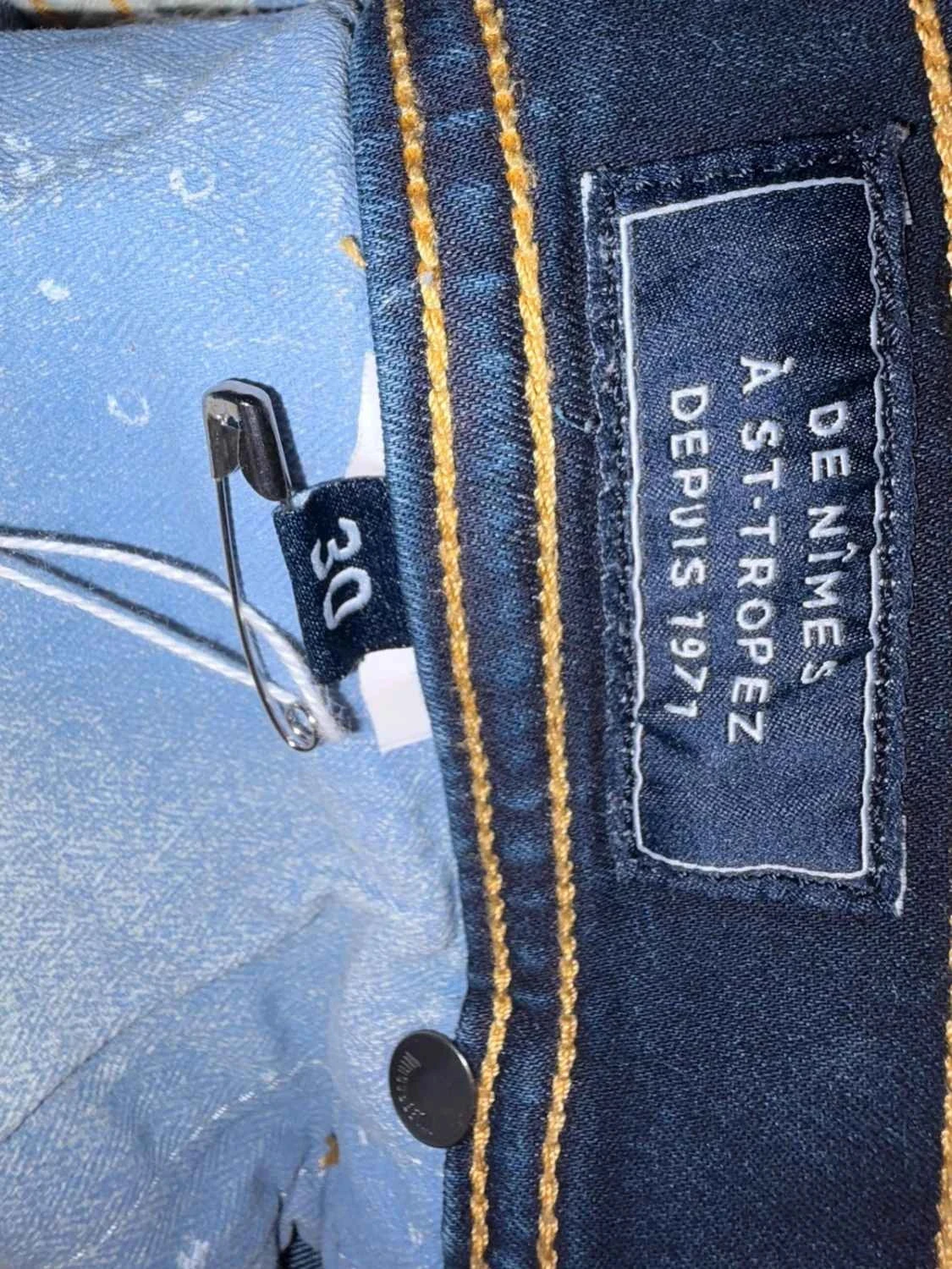 Heren jeansshort vilebrequin maat 30 weinig gedragen – photo 5
